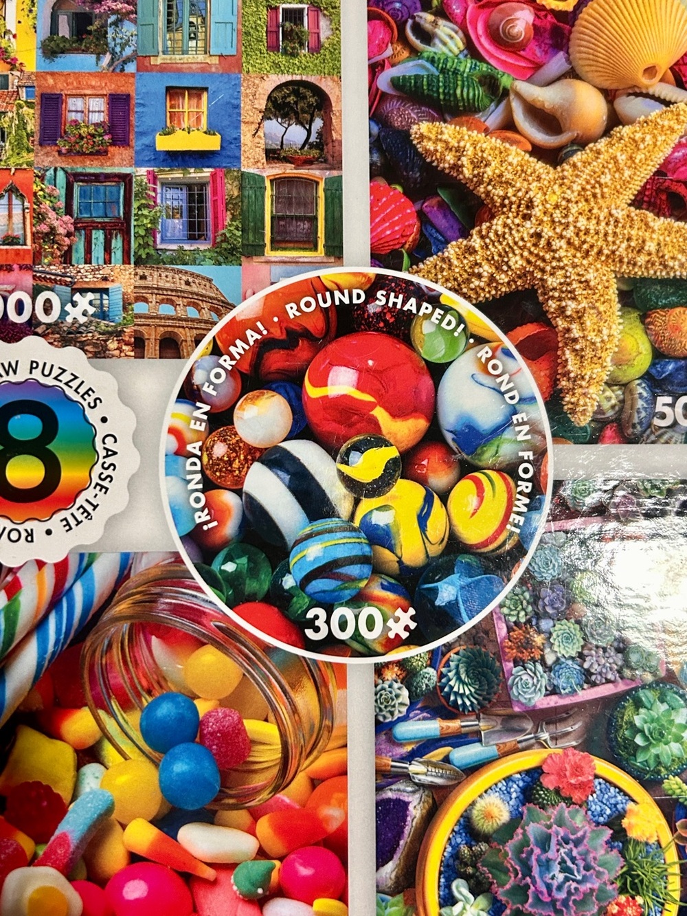 8-Scene Colorful Puzzle Set complete - Picture 9 of 16